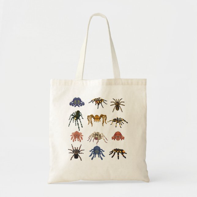 Animal Arachnid Tarantula Arthropod Halloween Gift Tote Bag (Front)