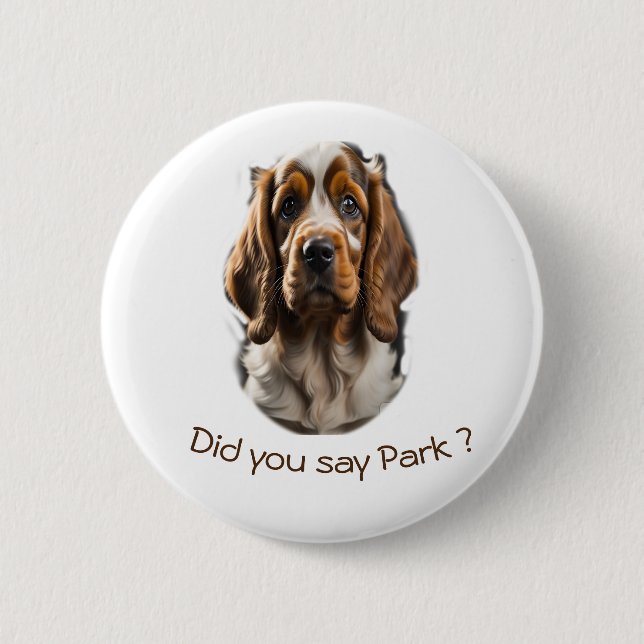 Animal Art Button (Front)