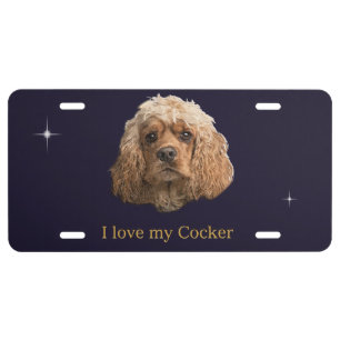 Animal Art License Plate