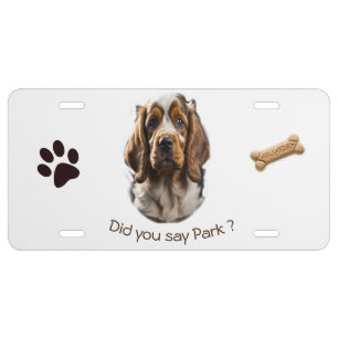 Animal Art License Plate
