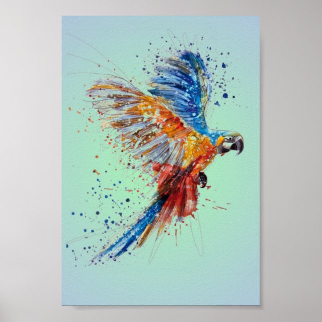 Animal art poster (Front)