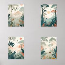 Animal Art Prints Framed Boho Animal