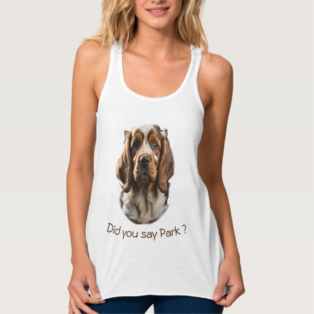 Animal Art Tank Top (Front)