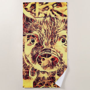 Piglet Beach Towels Zazzle Animal Artstudio Piglet Beach Towel