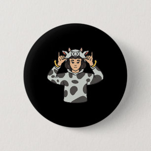 Animal Asl Hand Gesture Deaf Hearing Loss Awarenes Button