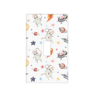 Animal Astronaut Light Switch Cover