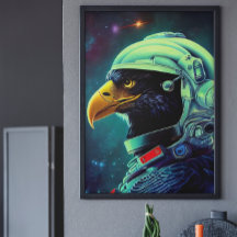 Animal Astronaut Space walk, Universe, space,eagle