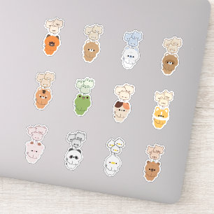 Animal Balloon Sticker