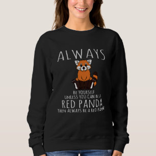 Animal Be Yourself Red Panda Costume Sweatshirt