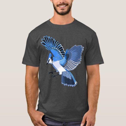 Animal Bird Blue Jay T_Shirt