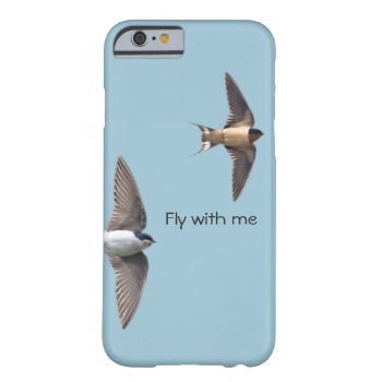 Animal Bird Tree Swallow And Barn Swallow Barely There Iphone 6 Case by 16creative at Zazzle