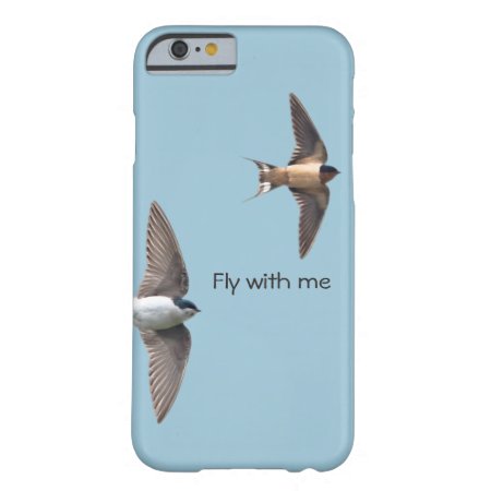 Animal Bird Tree Swallow And Barn Swallow Barely There Iphone 6 Case