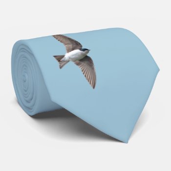 Animal Bird Tree Swallow And Barn Swallow Neck Tie by 16creative at Zazzle