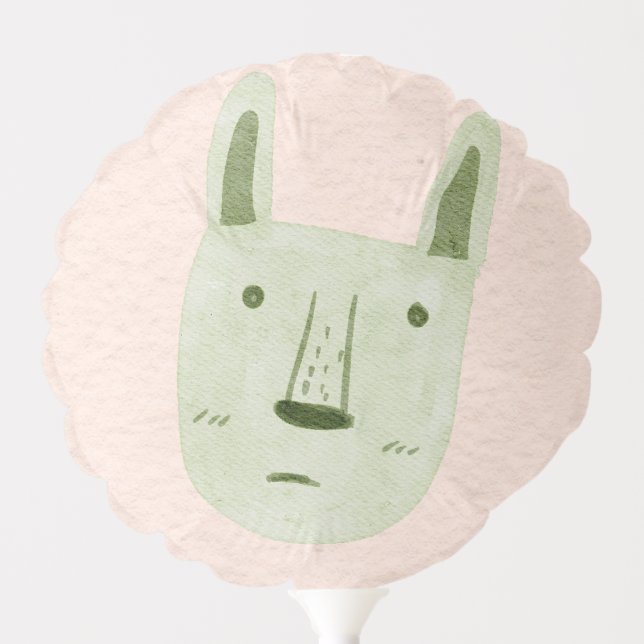 Animal birthday party balloon (Front)
