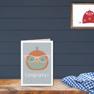 Animal Birthday Penguin Confetti Birthday Card