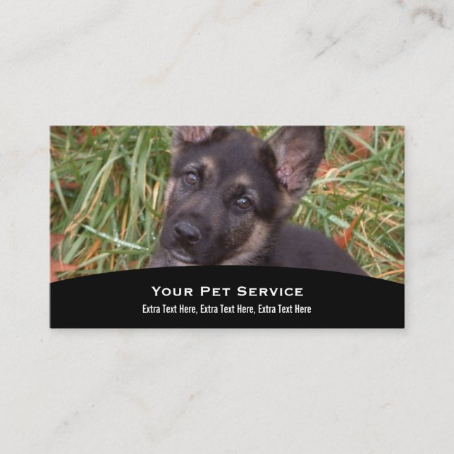 Animal Business Card (Front)