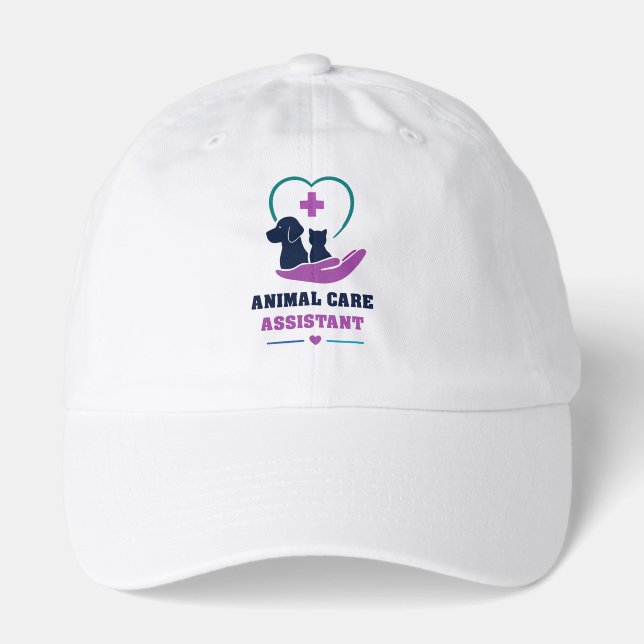 🩺 Animal Care Assistant Veterinary Team 🩺 Hat (Front)