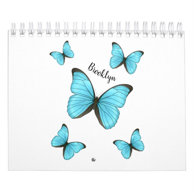 Animal cartoon illustration calendar (Cover)