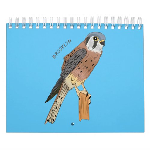 Animal cartoon illustration calendar