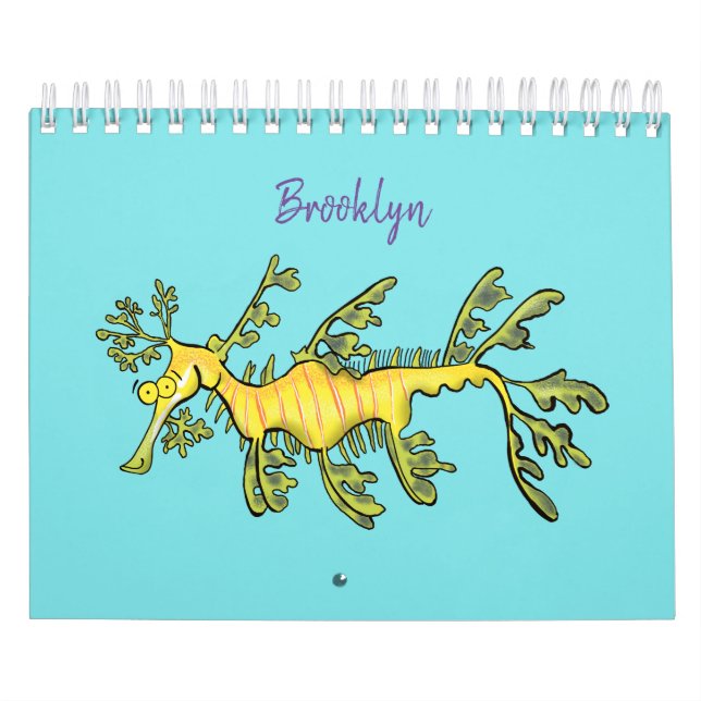 Animal cartoon illustration calendar (Cover)