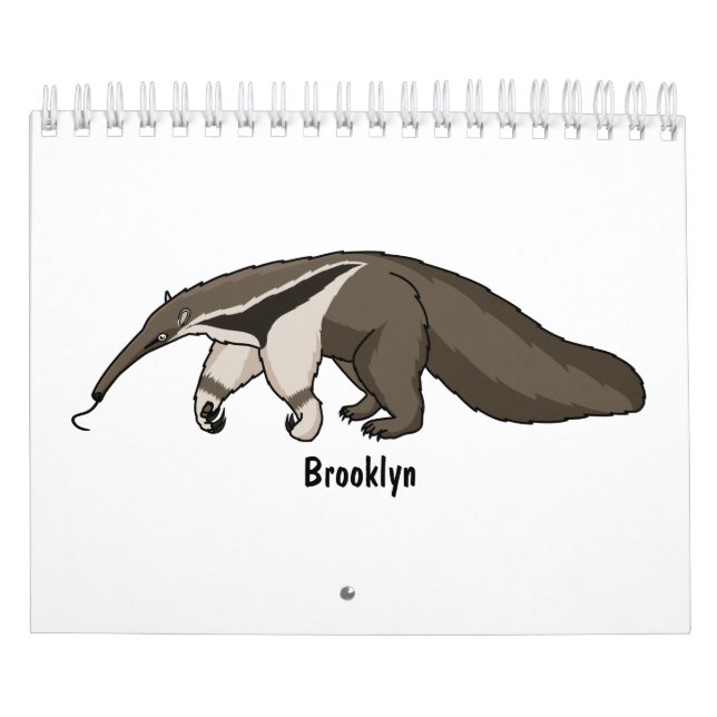 Animal cartoon illustration calendar (Cover)