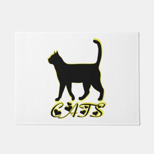 AnimalCatCatsanimalpetcattigerwild catcat  Doormat