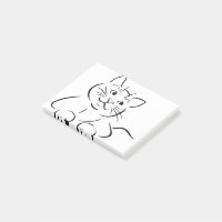 Cute Cat Drawing, My cat inspires me, storybook Notebook, Zazzle