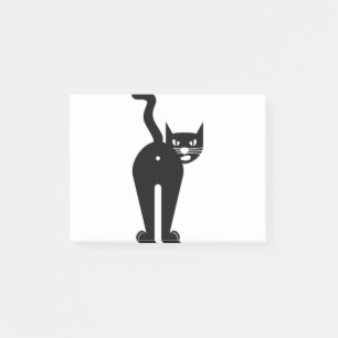 Animal Cat Mammal Silhouette Post-it Notes