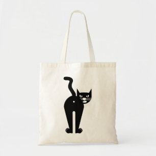 Animal Cat Mammal Silhouette Tote Bag