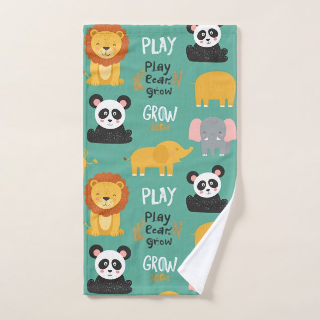 Animal Character Towel (Hand Towel)