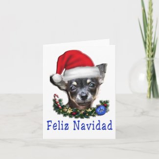 animal christmas cards chihuahuas