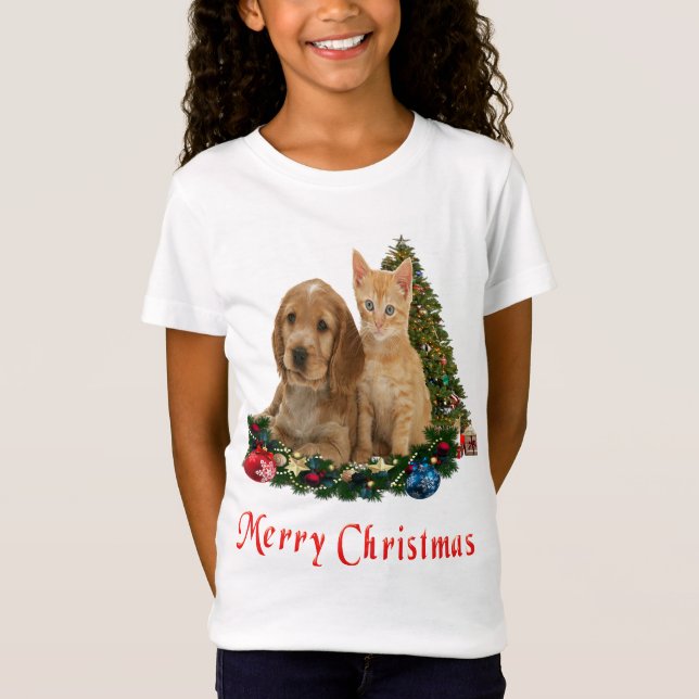 Animal Christmas T-Shirt (Front)