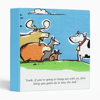 Animal Click 3 Ring Binder