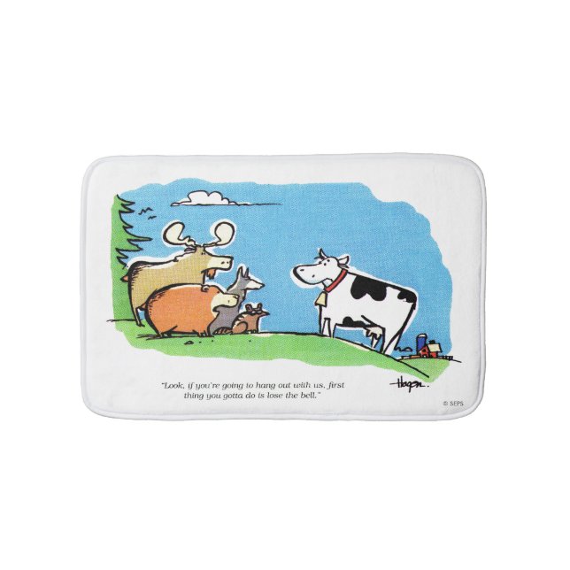 Animal Click Bathroom Mat (Front)