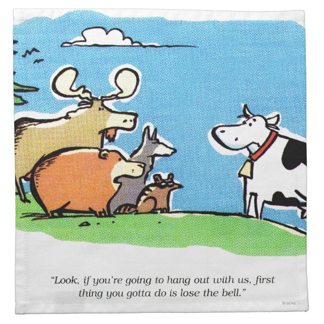 Animal Click Napkin (Front)