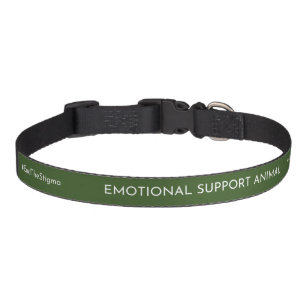 Animal Collar: "Emotional Support Animal" Pet Collar