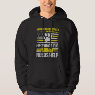 Animal Control Officer Animal Catcher 7 Hoodie