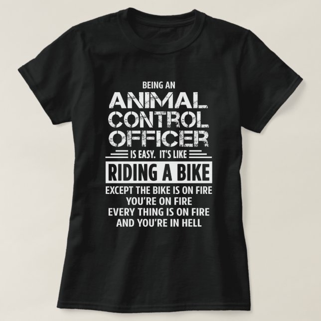 Animal Control Officer T-Shirt (Design Front)