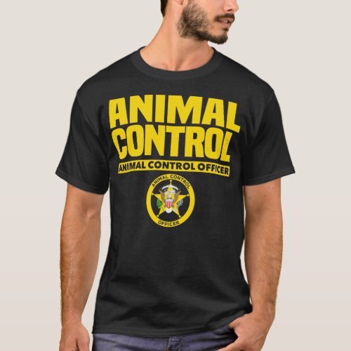 Animal Control Rescue Officer Public Safety Unifor T_Shirt