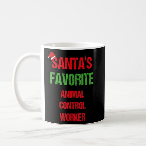 Animal Control Worker Funny Pajama Christmas  Coffee Mug