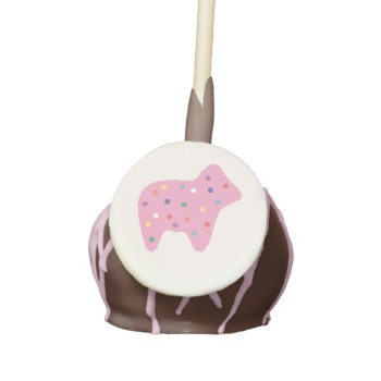 Animal Cookie Kid's Birthday Cake Pop - Magenta by AmberBarkley at Zazzle