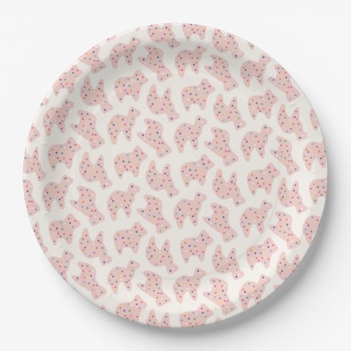 Animal Cookie Paper Plate _ Bubblegum