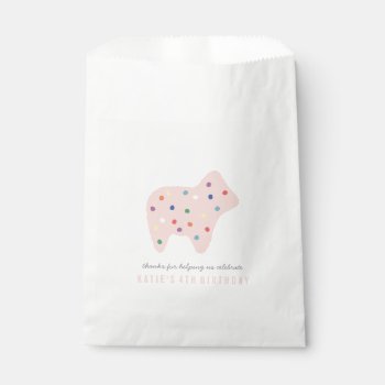Animal Cookie Party Favor Bag - Bubblegum by AmberBarkley at Zazzle