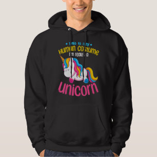 Animal Costume Party Magical Creature Unicorn Hoodie