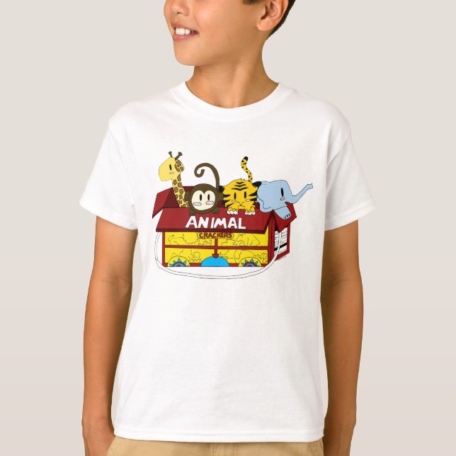 Animal Crackers Kids T-shirt (Front)