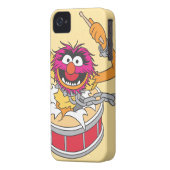 Animal Crashing Through Drums Case-Mate iPhone Case (Back Left)
