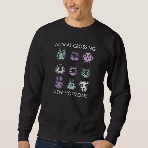 Animal Crossing New Horizons Character Grid Altern Sweatshirt
