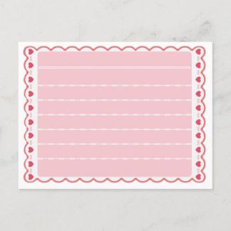 Animal Crossing New Leaf Lovely Paper Stationary Postcard