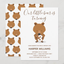 Animal Cute Kid Birthday