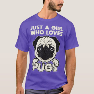 Animal Dog Pug Lover Women Gift Pug T-Shirt